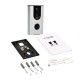 720P WiFi Video Doorbell IP65 Free Cloud Storage No Need Charge Within 8 Months PIR Motion Detection