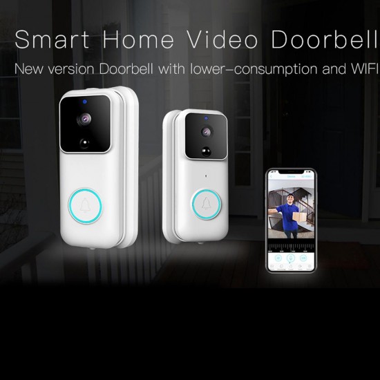 B60 WiFi Video Doorbell 170° Wide Angle APP Night Vision for IOS Android B60 WiFi Video Doorbell 170° Wide Angle APP Night Vision for IOS Android