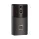 B10 2.4GHz Black Waterproof WIFI 720P Lower-Consumption Video Doorbell With Two Way Audio