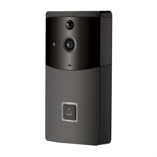 B10 2.4GHz Black Waterproof WIFI 720P Lower-Consumption Video Doorbell With Two Way Audio B10 2.4GHz Black Waterproof WIFI 720P Lower-Consumption Video Doorbell With Two Way Audio
