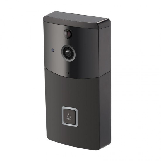 B10 2.4GHz Black Waterproof WIFI 720P Lower-Consumption Video Doorbell With Two Way Audio