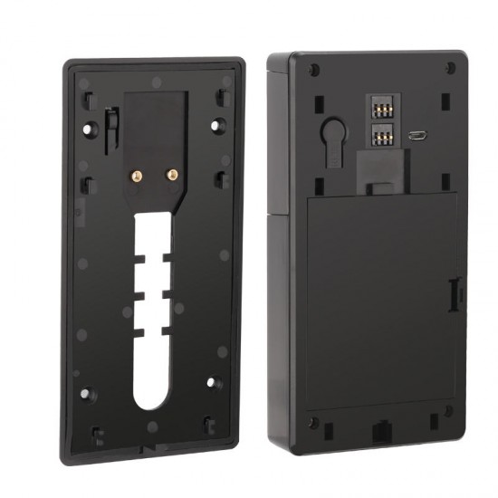 B10 2.4GHz Black Waterproof WIFI 720P Lower-Consumption Video Doorbell With Two Way Audio B10 2.4GHz Black Waterproof WIFI 720P Lower-Consumption Video Doorbell With Two Way Audio