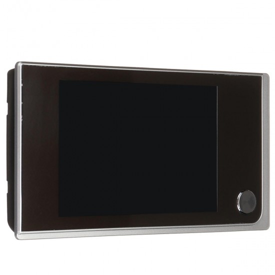 Digital Door Viewer Doorbell Security Camera Electronic Cat Eye 3.5 LCD