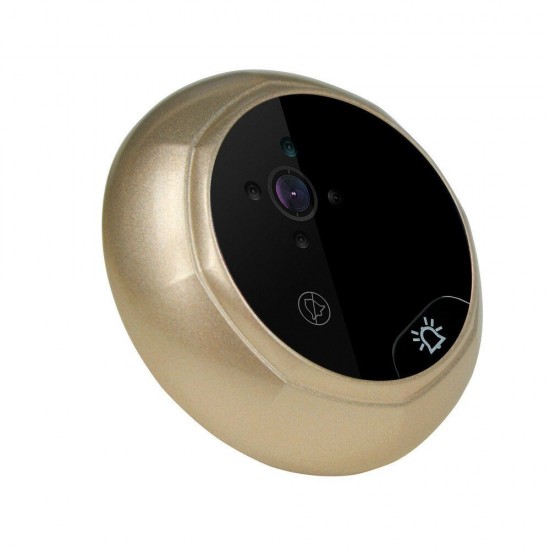 Digital Doorbell Eye 2.4 1080P Peephole Door Video Camera IR Night Vision Home