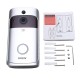 A8 Smart Wireless WiFi Video Visible Doorbell Motion Detection Wide Angle 166° 8GB Internal Storage