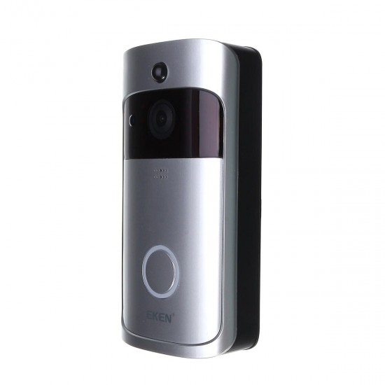 A8 Smart Wireless WiFi Video Visible Doorbell Motion Detection Wide Angle 166° 8GB Internal Storage