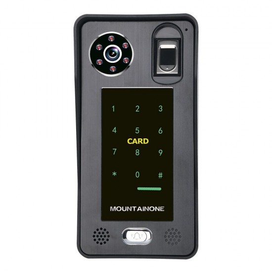 10 Inch Wired Wifi Fingerprint IC CardVideo Door Phone Doorbell Intercom System with AHD 720PDoor Access Control System,Support Remote APP Unlocking,Recording,Snapshots 10 Inch Wired Wifi Fingerprint IC CardVideo Door Phone Doorbell Intercom System with AHD 720PDoor Access Control System,Support Remote APP Unlocking,Recording,Snapshots