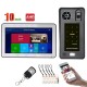 10 Inch Wired Wifi Fingerprint IC CardVideo Door Phone Doorbell Intercom System with AHD 720PDoor Access Control System,Support Remote APP Unlocking,Recording,Snapshots 10 Inch Wired Wifi Fingerprint IC CardVideo Door Phone Doorbell Intercom System with AHD 720PDoor Access Control System,Support Remote APP Unlocking,Recording,Snapshots