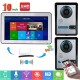 10 Inch Wired Wifi Video Door Phone Doorbell Intercom Entry System with IR-CUT AHD 720P 2 X Wired Camera Night Vision,Support Remote APP Intercom,Unlocking,Recording,Snapshots 10 Inch Wired Wifi Video Door Phone Doorbell Intercom Entry System with IR-CUT AHD 720P 2 X Wired Camera Night Vision,Support Remote APP Intercom,Unlocking,Recording,Snapshots