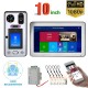 10 inch Wifi Wireless Face Recognition Fingerprint IC Video Door Phone Doorbell Intercom System with Wired 1080P Camera,Support Remote APP Unlocking,Recording,Snapshots 10 inch Wifi Wireless Face Recognition Fingerprint IC Video Door Phone Doorbell Intercom System with Wired 1080P Camera,Support Remote APP Unlocking,Recording,Snapshots