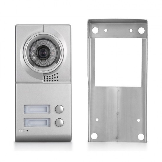 618MC12 Two Family 7inch Wifi Wired Touch Video Doorbell Video Camera Phone Remote Call Unlock