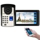 7 Inch Capacitive Touch Wifi Wired Video Doorbell Video Camera Phone Remote Fingerprint Password Remote Unlock