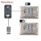 7 Inch Video Door Phone Doorbell Intercom Kit 1 Camera 2 Monitor Night Vision Doorbell