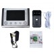 7 Inch Video Door Phone Doorbell Intercom Kit 1-camera 1-monitor Night Vision 7 Inch Video Door Phone Doorbell Intercom Kit 1-camera 1-monitor Night Vision