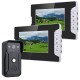 7 Inch Video Door Phone Doorbell Intercom Kit 1-camera 1-monitor Night Vision with 700TVL Camera 7 Inch Video Door Phone Doorbell Intercom Kit 1-camera 1-monitor Night Vision with 700TVL Camera