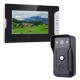 7 Inch Video Door Phone Doorbell Intercom Kit 1Camera 1 Monitor Night Vision with 700TVL Camera