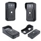 7 Inch Video Doorbell Intercom Kit 1-camera 2-monitor Night Vision Doorbell