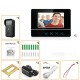 7 Inch Video Phone Doorbell Intercom Kit 1-camera 1-monitor Night Vision Doorbell 7 Inch Video Phone Doorbell Intercom Kit 1-camera 1-monitor Night Vision Doorbell