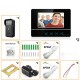7 Inch Wired Video Doorbell Intercom Kit 1-camera 2-monitor Night Vision Doorbell 7 Inch Wired Video Doorbell Intercom Kit 1-camera 2-monitor Night Vision Doorbell