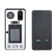 7 inch 2 Monitor Video Door Phone Doorbell Intercom System with Face Recognition Fingerprint RFIC Wired 1000TVL Camera
