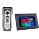 7 inch 2 Monitors Wired /Wireless Video Door Phone Doorbell Intercom Entry System with HD 1080P Wired Camera Night Vision,Support Remote APP Intercom,Unlocking,Recording,Snapshots 7 inch 2 Monitors Wired /Wireless Video Door Phone Doorbell Intercom Entry System with HD 1080P Wired Camera Night Vision,Support Remote APP Intercom,Unlocking,Recording,Snapshots