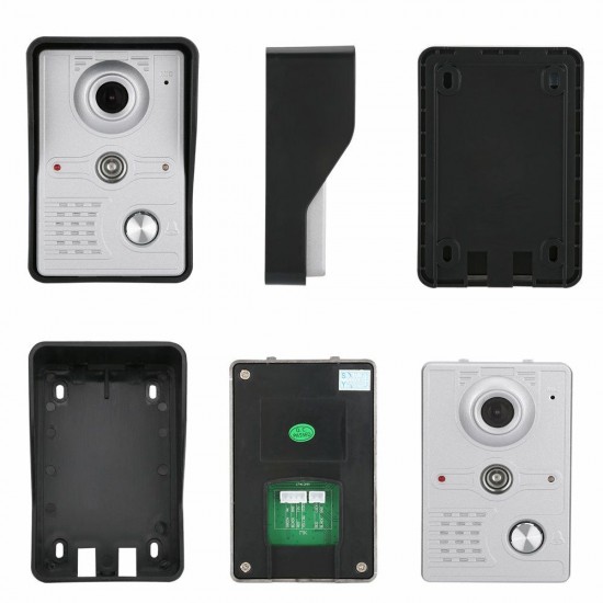 7 inch 3 MonitorsWireless WIFI Video Doorbell Intercom Entry System with Wired HD 1080P Wired Camera Night Vision,Support Remote APP intercom,Unlocking,Recording 7 inch 3 MonitorsWireless WIFI Video Doorbell Intercom Entry System with Wired HD 1080P Wired Camera Night Vision,Support Remote APP intercom,Unlocking,Recording