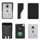 7 inch 3 MonitorsWireless WIFI Video Doorbell Intercom Entry System with Wired HD 1080P Wired Camera Night Vision,Support Remote APP intercom,Unlocking,Recording