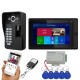 7 inch Wifi Wireless Fingerprint RFID Video Door Phone Doorbell Intercom System with Wired AHD 1080PDoor Access Control System,Support Remote APP Unlocking,Recording,Snapshots 7 inch Wifi Wireless Fingerprint RFID Video Door Phone Doorbell Intercom System with Wired AHD 1080PDoor Access Control System,Support Remote APP Unlocking,Recording,Snapshots
