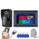 7 inch Wifi Wireless Fingerprint RFID Video Doorbell Intercom System with Wired AHD 1080PDoor Access Control System,Support Remote APP Unlocking,Recording,Snapshots 7 inch Wifi Wireless Fingerprint RFID Video Doorbell Intercom System with Wired AHD 1080PDoor Access Control System,Support Remote APP Unlocking,Recording,Snapshots