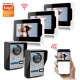 701FA23 7 Inch Wired / Wireless Wifi RFID Password Video Door Phone Doorbell Intercom Entry System with 1080P Wired Camera Night Vision 701FA23 7 Inch Wired / Wireless Wifi RFID Password Video Door Phone Doorbell Intercom Entry System with 1080P Wired Camera Night Vision
