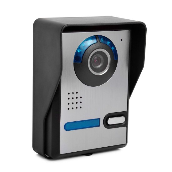 701FA23 7 Inch Wired / Wireless Wifi RFID Password Video Door Phone Doorbell Intercom Entry System with 1080P Wired Camera Night Vision 701FA23 7 Inch Wired / Wireless Wifi RFID Password Video Door Phone Doorbell Intercom Entry System with 1080P Wired Camera Night Vision