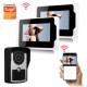 701FC12 7 Inch Wired / Wireless Wifi RFID Password Video Door Phone Doorbell Intercom Entry System with 1080P Wired Camera Night Vision 701FC12 7 Inch Wired / Wireless Wifi RFID Password Video Door Phone Doorbell Intercom Entry System with 1080P Wired Camera Night Vision