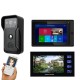 7 2 Monitors Video Door Phone Doorbell Intercom Wireless Wifi System withIR-CUT HD 1000TVL Wired Camera Night Vision,Support Remote APP Monitor,Intercom,Unlocking,Recording,Snapshots 7 2 Monitors Video Door Phone Doorbell Intercom Wireless Wifi System withIR-CUT HD 1000TVL Wired Camera Night Vision,Support Remote APP Monitor,Intercom,Unlocking,Recording,Snapshots