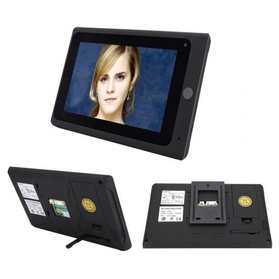 7 2 Monitors Video Door Phone Doorbell Intercom Wireless Wifi System withIR-CUT HD 1000TVL Wired Camera Night Vision,Support Remote APP Monitor,Intercom,Unlocking,Recording,Snapshots 7 2 Monitors Video Door Phone Doorbell Intercom Wireless Wifi System withIR-CUT HD 1000TVL Wired Camera Night Vision,Support Remote APP Monitor,Intercom,Unlocking,Recording,Snapshots