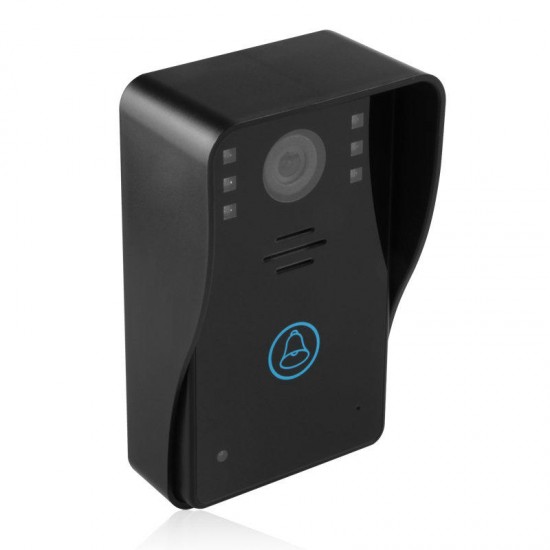 7 Video Door Phone Intercom Doorbell Touch Button Remote Unlock Night Vision Security CCTV Camera Home Surveillance