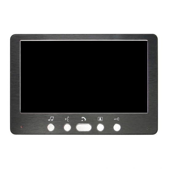 815FC11 7 inch Door Video Phone 1 Monitor 1 Outdoor Doorbell HD Camera Infrared Night Vision System 815FC11 7 inch Door Video Phone 1 Monitor 1 Outdoor Doorbell HD Camera Infrared Night Vision System