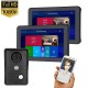 9 inch 2 Monitors Wired /Wireless Video Phone Doorbell Intercom Entry System with HD 1080P Wired Camera Night Vision,Support Remote APP Intercom,Unlocking,Recording 9 inch 2 Monitors Wired /Wireless Video Phone Doorbell Intercom Entry System with HD 1080P Wired Camera Night Vision,Support Remote APP Intercom,Unlocking,Recording