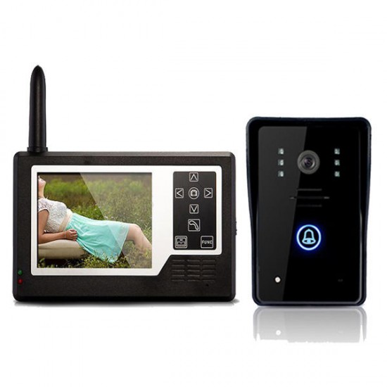CT3501A11 3.5inch Color Wireless Video Intercom Doorbell Phone System CT3501A11 3.5inch Color Wireless Video Intercom Doorbell Phone System