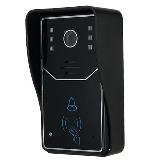 Touch Key Wifi DoorBell Wireless Video Door Phone Home Intercom System IR RFID Camera