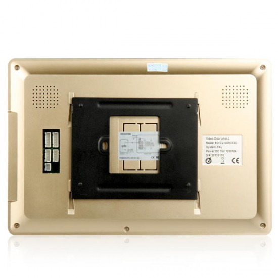 SY1001A-MJ12 10 Video Door Phone Intercom Doorbell with 1000TVL Camera 2pcs Indoor Monitors