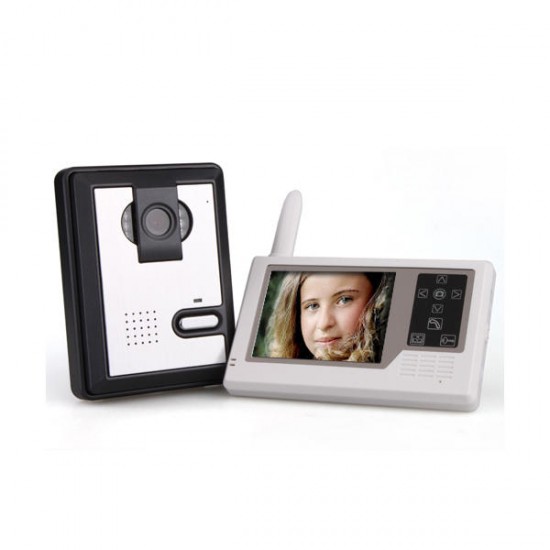 SY359MA11 Wireless 3.5inch LCD Color Video Door Phone Intercom