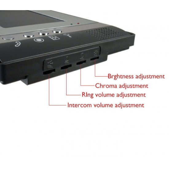 SY802MA12 7inch Video Door Phone Home Intercom Doorbell SY802MA12 7inch Video Door Phone Home Intercom Doorbell