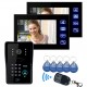 SY806MJIDS12 LCD Video Door Phone With IR Camera & Code Keypad