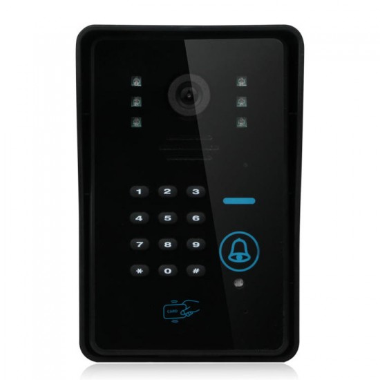 SY806MJIDSW11 2.4G Wireless RFID Phone Intercom Doorbell Remote Camera Monitor Access Control