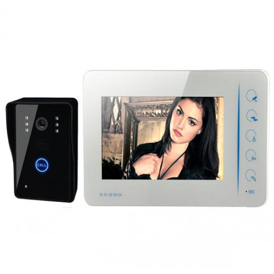 SY807MJ11 7inch Video Door Phone Home Intercom Doorbell
