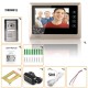 SY809MF11 7 Inch Video Door Phone Doorbell Intercom System Kit 1-Camera 1-Monitor Night Vision SY809MF11 7 Inch Video Door Phone Doorbell Intercom System Kit 1-Camera 1-Monitor Night Vision