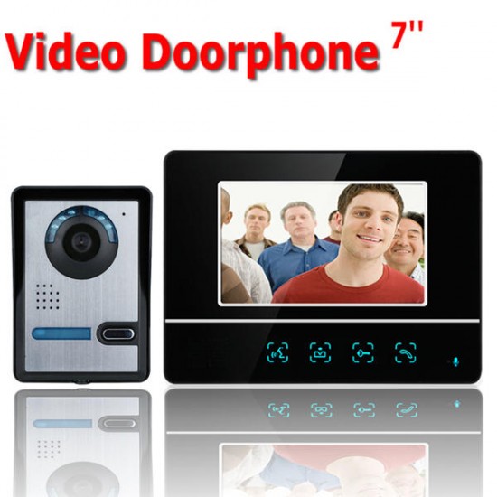 SY811FA11 7 inch TFT Touch Screen Color Video Door Phone CMOS Night Vision Camera Intercom