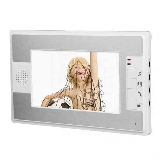 SY813FA12 7 Inch Video Door Phone Doorbell Intercom Kit 1 Camera 2 Monitor Night Vision SY813FA12 7 Inch Video Door Phone Doorbell Intercom Kit 1 Camera 2 Monitor Night Vision
