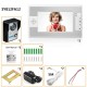 SY813FA12 7 Inch Video Door Phone Doorbell Intercom Kit 1 Camera 2 Monitor Night Vision SY813FA12 7 Inch Video Door Phone Doorbell Intercom Kit 1 Camera 2 Monitor Night Vision