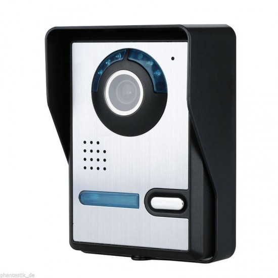 SY813FA12 7 Inch Video Door Phone Doorbell Intercom Kit 1 Camera 2 Monitor Night Vision SY813FA12 7 Inch Video Door Phone Doorbell Intercom Kit 1 Camera 2 Monitor Night Vision